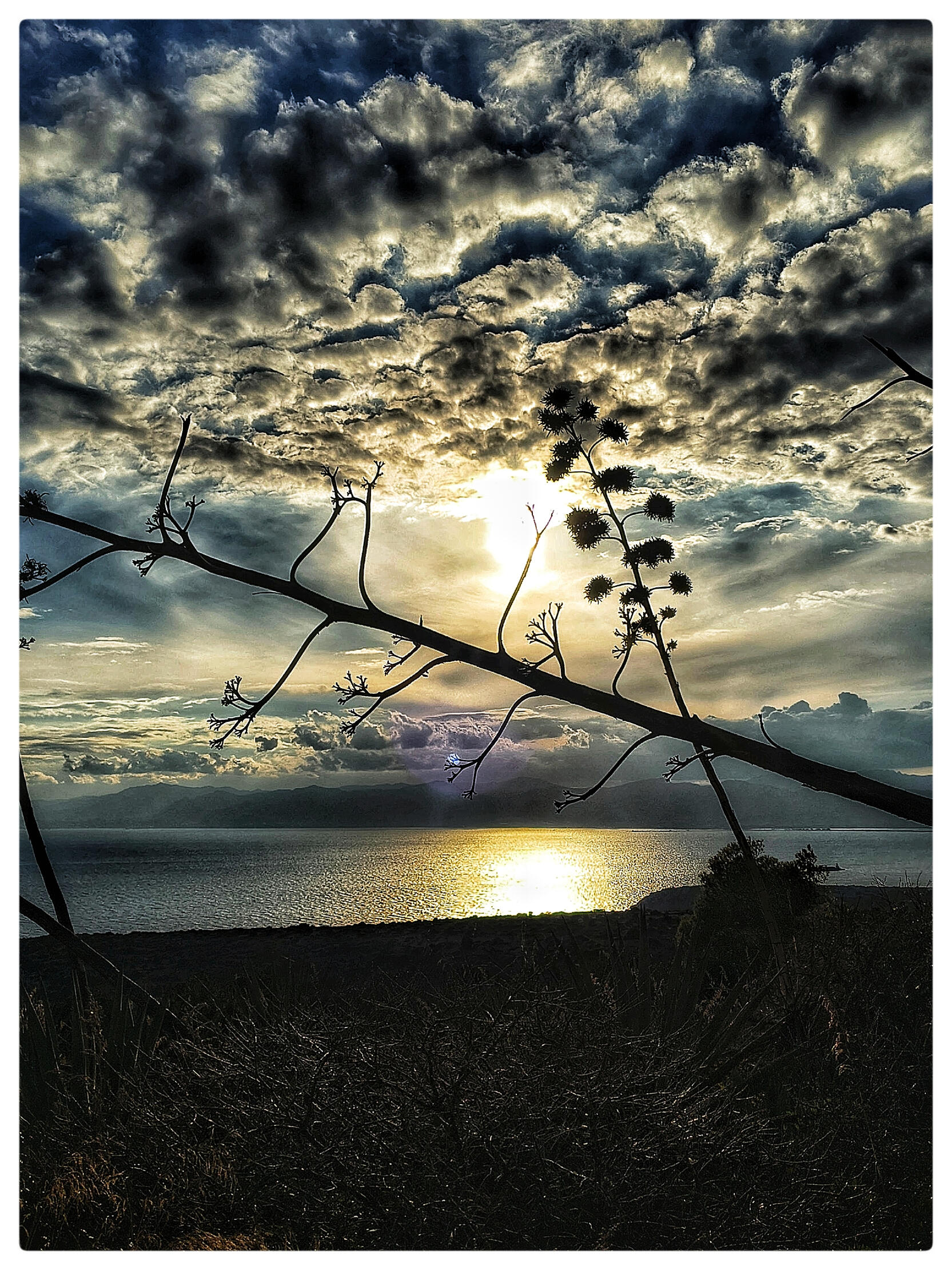Landscape clouds